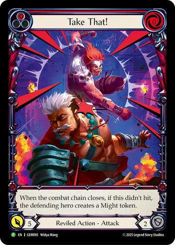 Take That! [GEM095] (GEM Pack 3)  Rainbow Foil