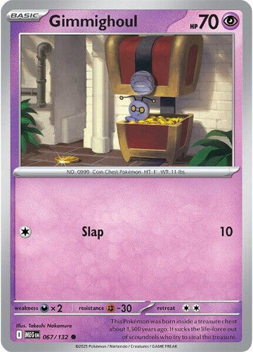 Gimmighoul (067/132) [Mega Evolution: Base Set]