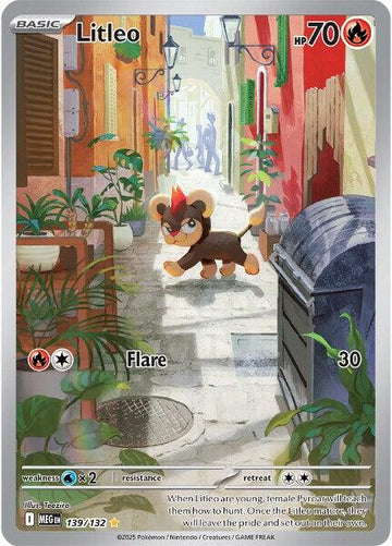 Litleo (139/132) [Mega Evolution: Base Set]