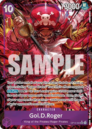 Gol.D.Roger (Alternate Art) [Carrying On His Will]