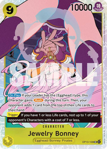 Jewelry Bonney [Carrying On His Will]