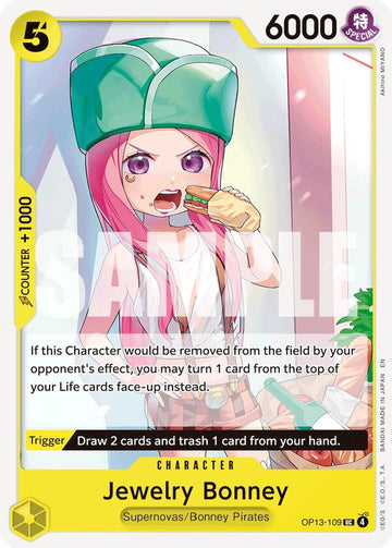 Jewelry Bonney [Carrying On His Will]