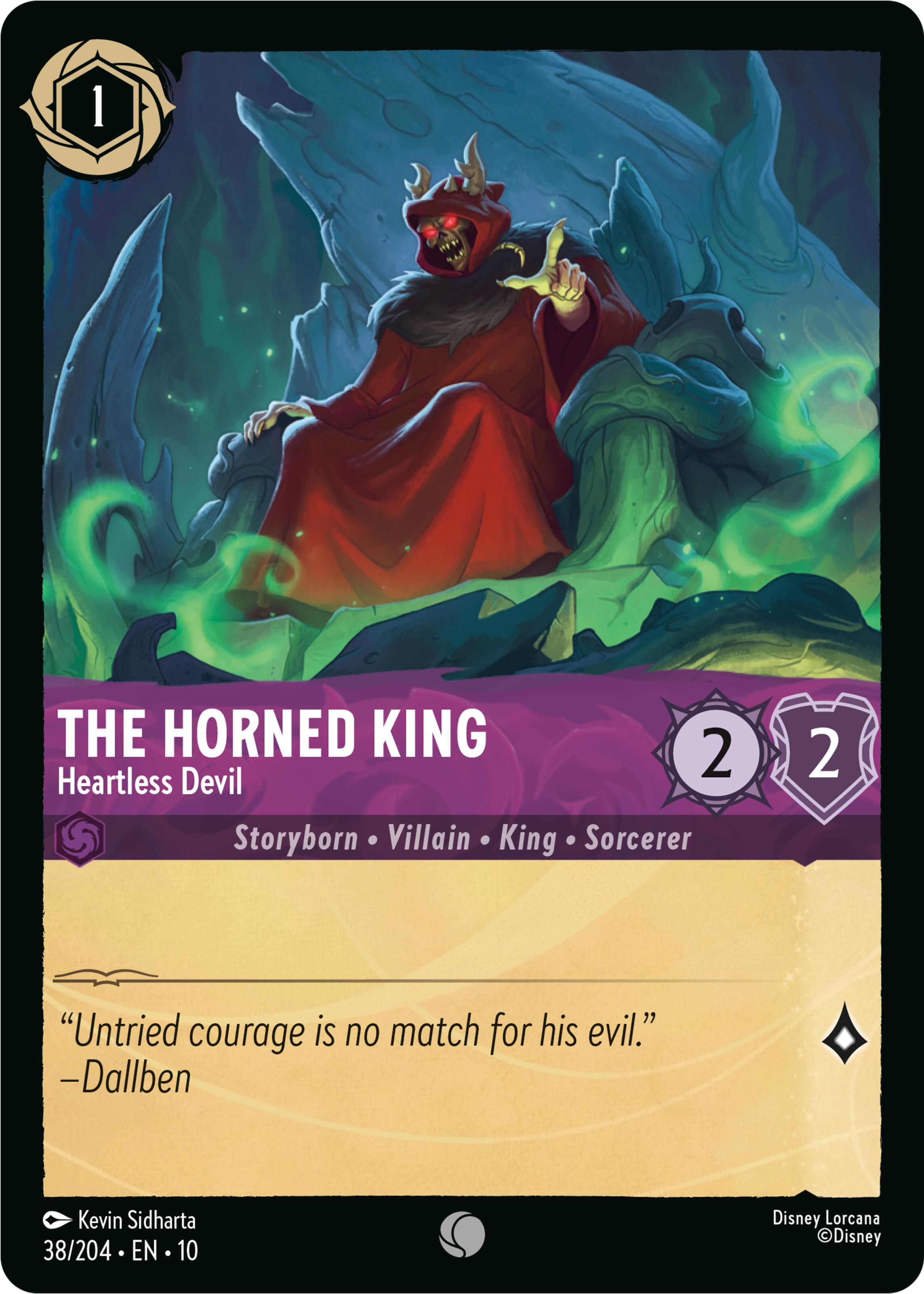 The Horned King - Heartless Devil (38/204) [Whispers in the Well]