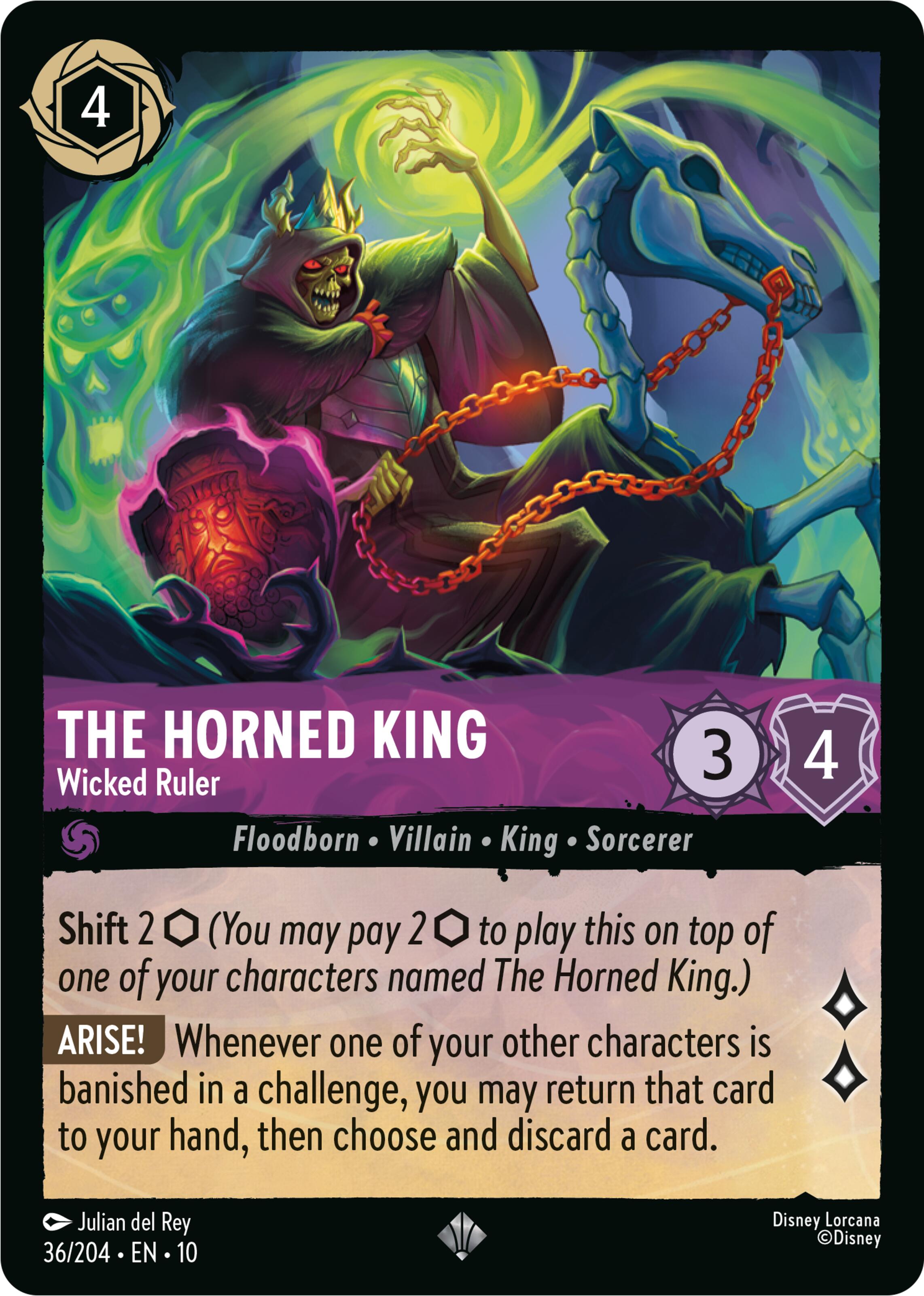 The Horned King - Wicked Ruler (36/204) [Whispers in the Well]