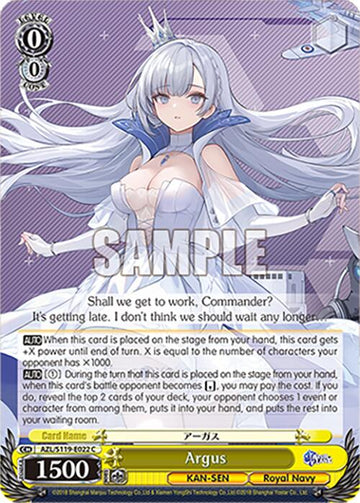 Argus (AZL/S119-E022 C) [Azur Lane Vol. 2]