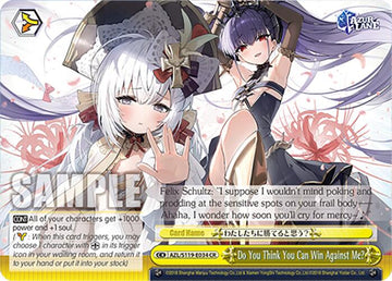 Do You Think You Can Win Against Me? (AZL/S119-E034 CR) [Azur Lane Vol. 2]