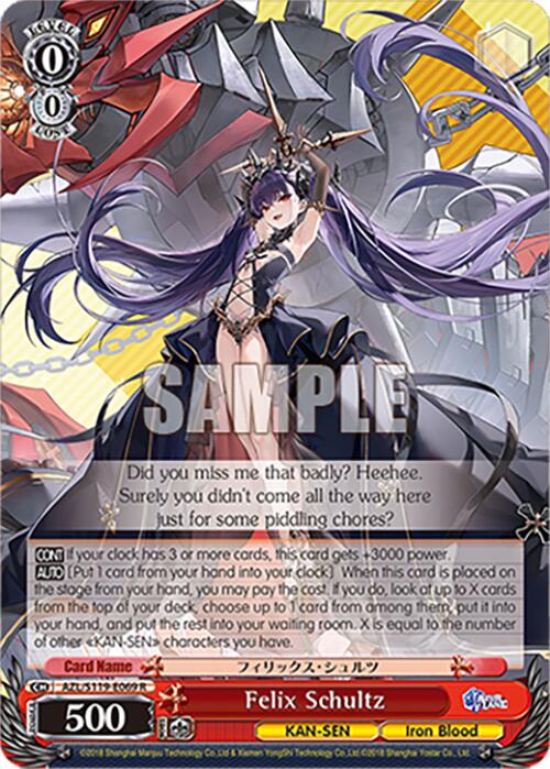 Felix Schultz (AZL/S119-E069 R) [Azur Lane Vol. 2]
