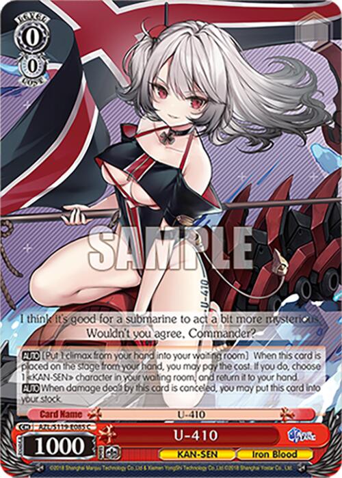 U-410 (AZL/S119-E085 C) [Azur Lane Vol. 2]