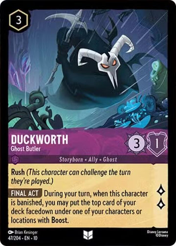 Duckworth - Ghost Butler (47/204) [Whispers in the Well]