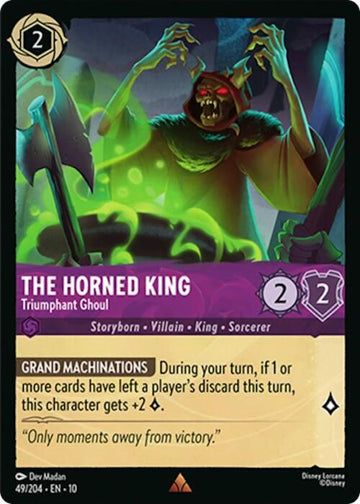 The Horned King - Triumphant Ghoul (49/204) [Whispers in the Well]