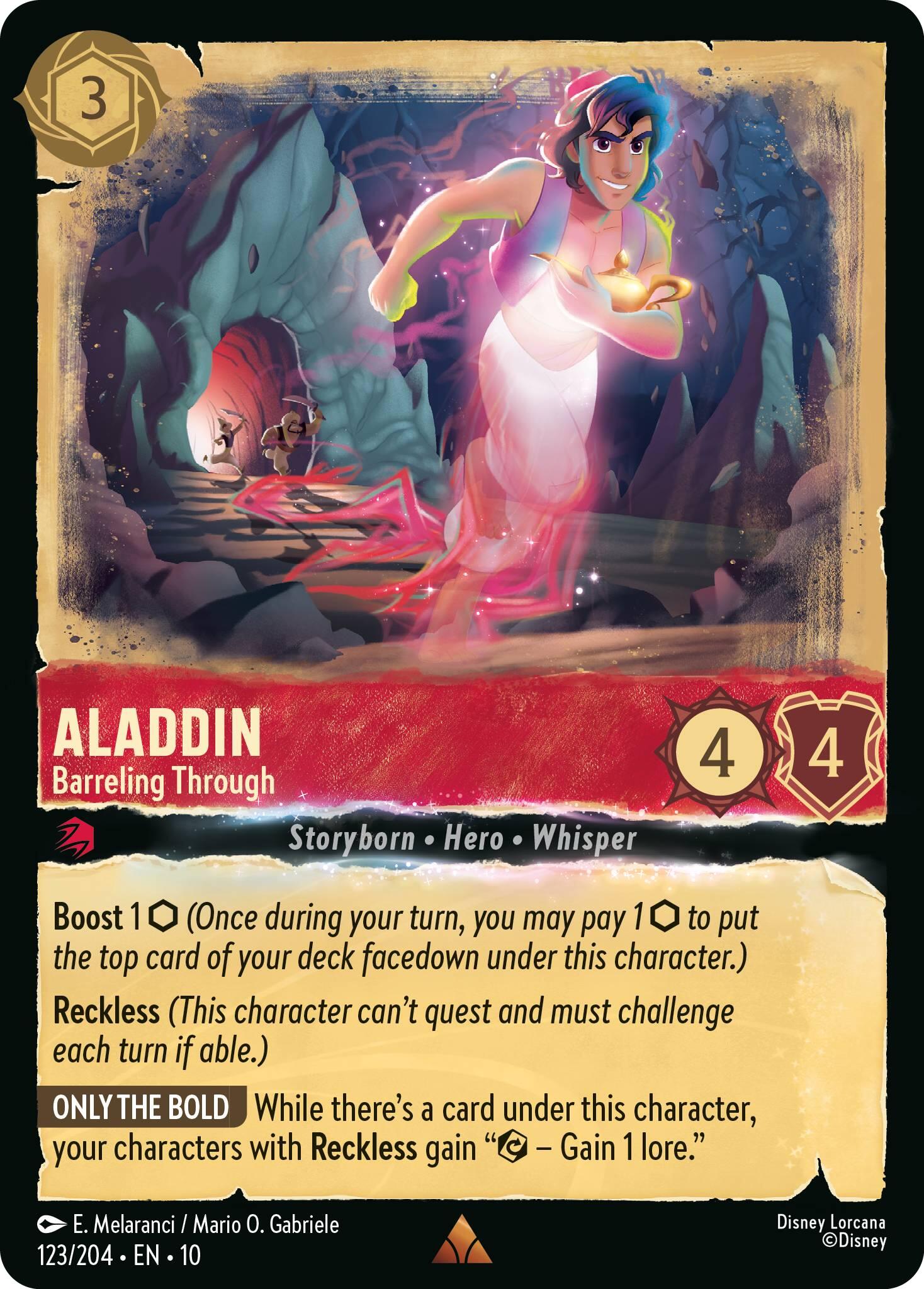 Aladdin - Barreling Through (123/204) [Whispers in the Well]