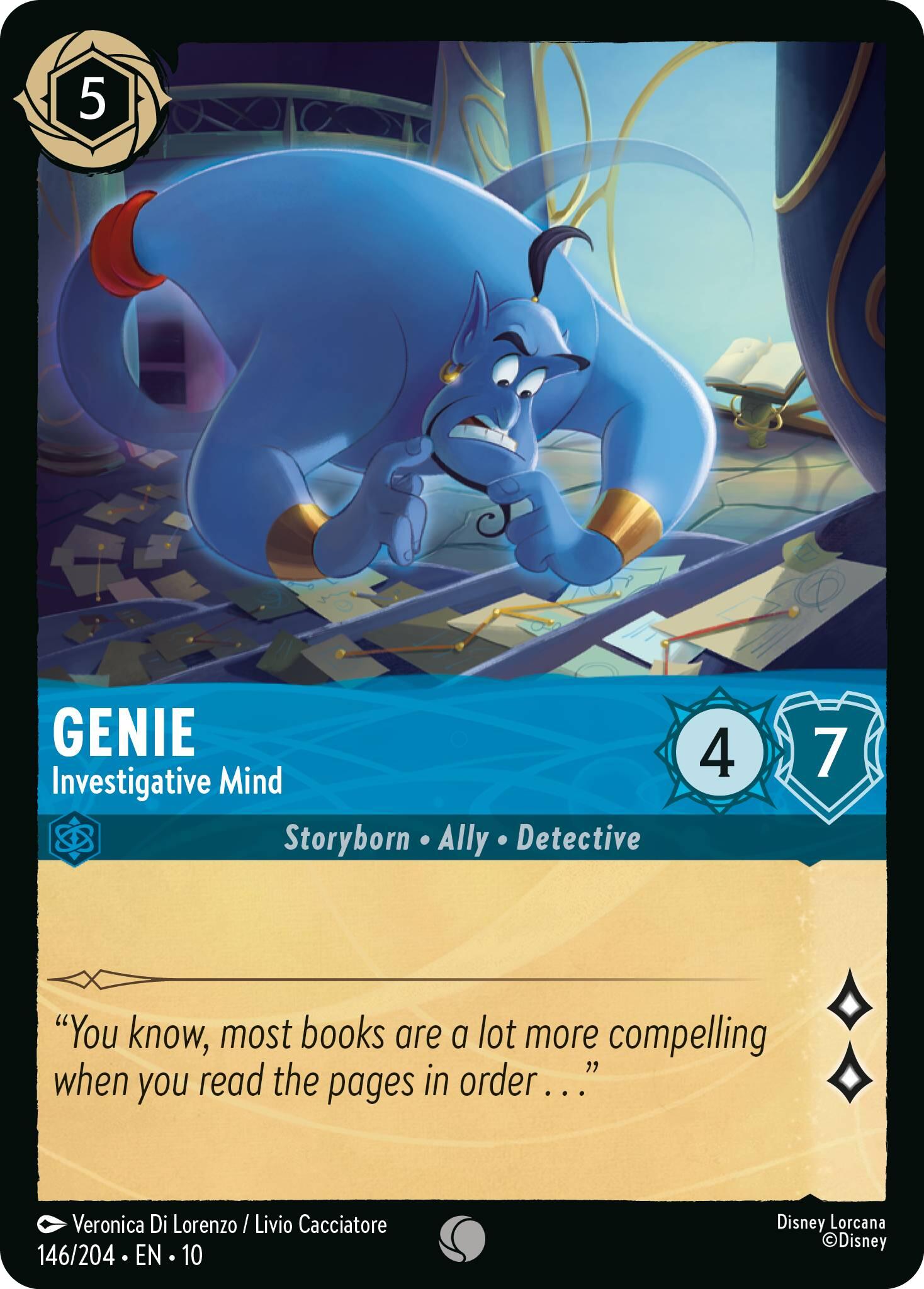 Genie - Investigative Mind (146/204) [Whispers in the Well]