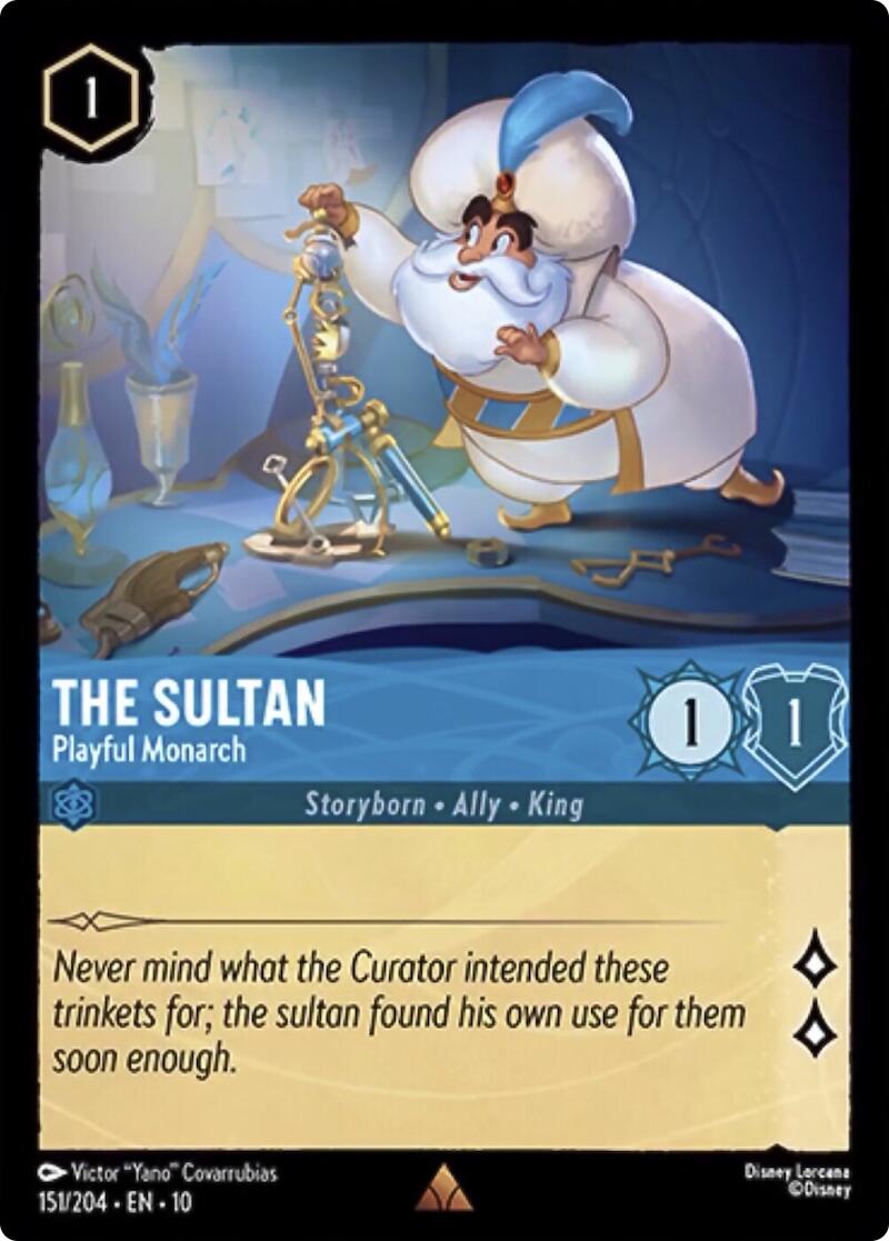 The Sultan - Playful Monarch (151/204) [Whispers in the Well]