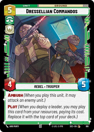 Dressellian Commandos (610) (Foil) (610) [Secrets of Power]