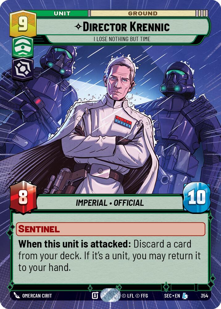 Director Krennic - I Lose Nothing But Time (Hyperspace) (354) (354) [Secrets of Power]