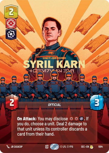 Syril Karn - Where Is He? (Prestige Foil) (1094) (1094) [Secrets of Power]