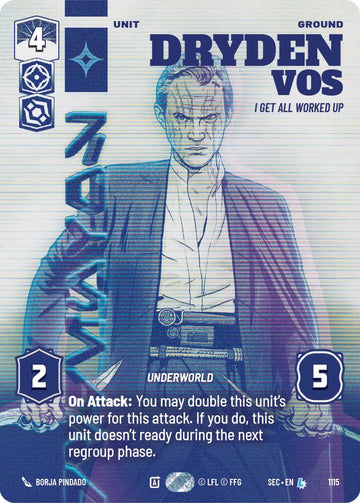 Dryden Vos - I Get All Worked Up (Prestige Foil) (1115) (1115) [Secrets of Power]