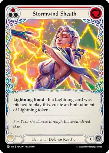 Stormwind Sheath [PEN209] (Compendium of Rathe)  Rainbow Foil