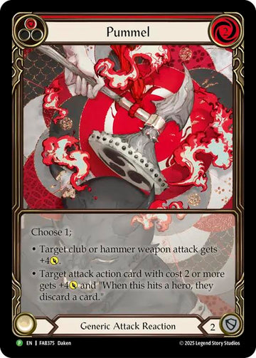 Pummel [FAB375] (Promo)  Rainbow Foil