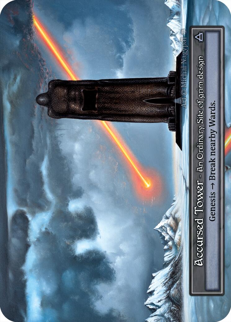 Accursed Tower (Foil) [Gothic]