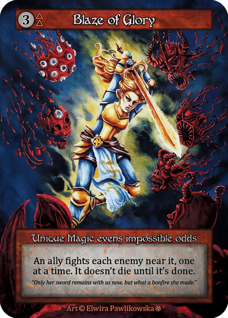 Blaze of Glory [Gothic]