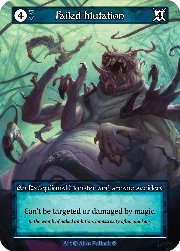 Failed Mutation (Foil) [Gothic]