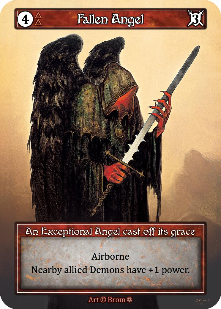Fallen Angel (Foil) [Gothic]