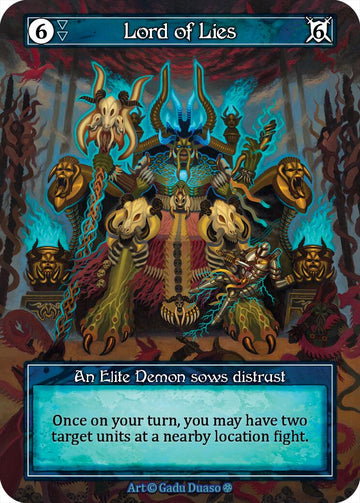Lord of Lies (Foil) [Gothic]