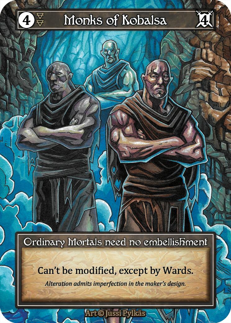 Monks of Kobalsa (Foil) [Gothic]