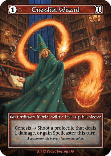 One-shot Wizard (Foil) [Gothic]