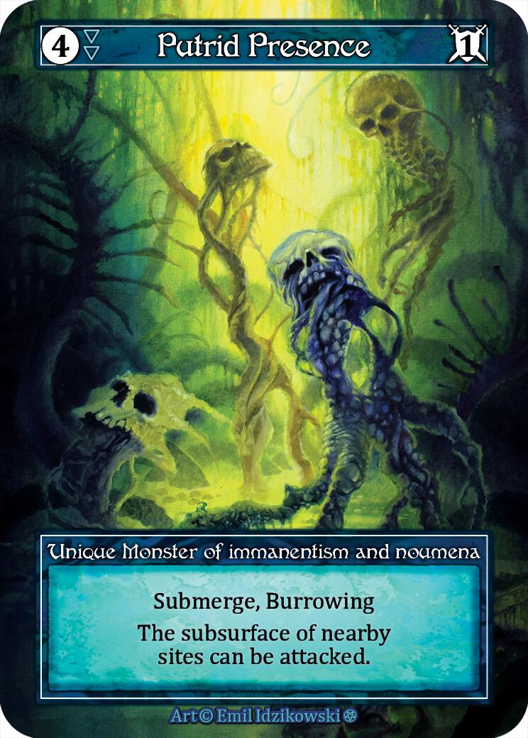 Putrid Presence (Foil) [Gothic]