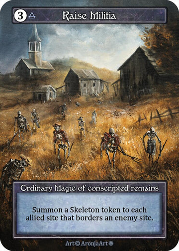Raise Militia (Foil) [Gothic]