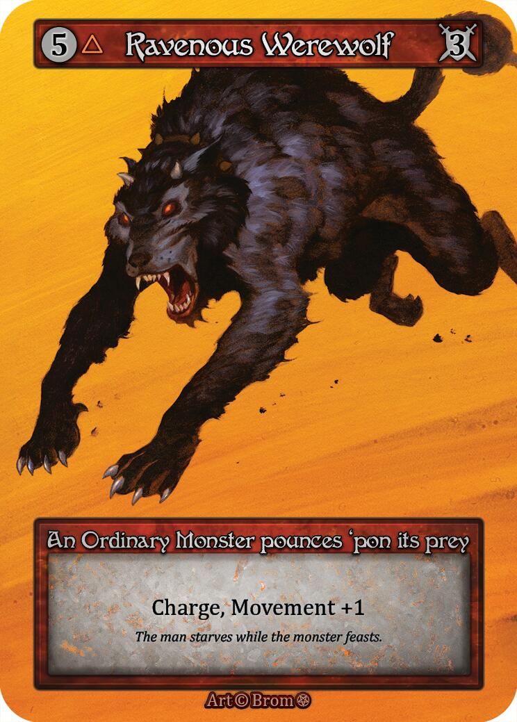 Ravenous Werewolf [Gothic]