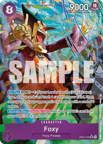 Foxy (Alternate Art) [The Azure Sea's Seven]