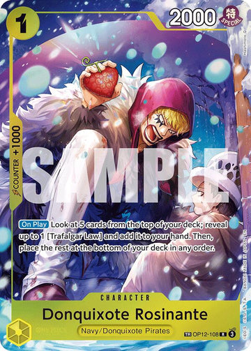 Donquixote Rosinante (OP12-108) (Reprint) [The Azure Sea's Seven]