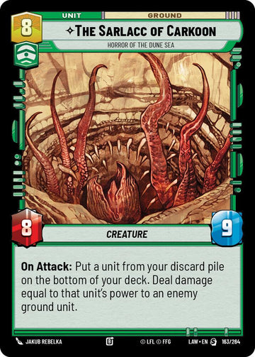 The Sarlacc of Carkoon - Horror of the Dune Sea (163/264) (163/264) [A Lawless Time]