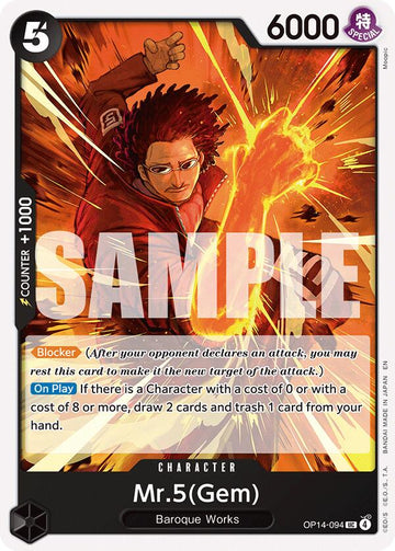 Mr.5(Gem) [The Azure Sea's Seven]