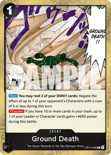 Ground Death [The Azure Sea's Seven]