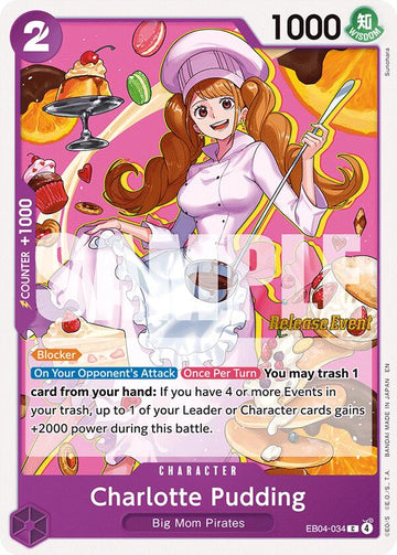 Charlotte Pudding [The Azure Sea's Seven Release Event Cards]