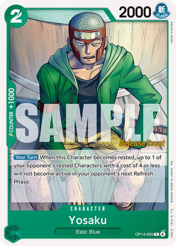 Yosaku [The Azure Sea's Seven Release Event Cards]