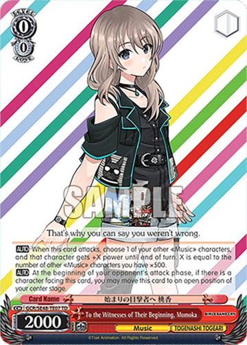 To the Witnesses of Their Beginning, Momoka (GCR/SE48-TE07 TD) [Girls Band Cry Premium Booster]