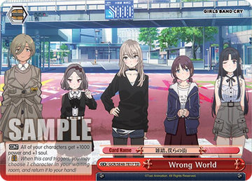 Wrong World (GCR/SE48-TE17 TD) [Girls Band Cry Premium Booster]