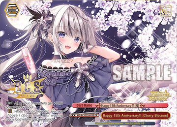 Happy 15th Anniversary!! [Cherry Blossom] (Foil) [Bushiroad Event Cards]