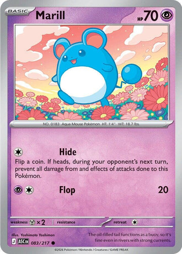 Marill (083/217) [Mega Evolution: Ascended Heroes]