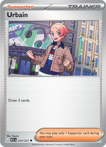 Urbain (214/217) [Mega Evolution: Ascended Heroes]