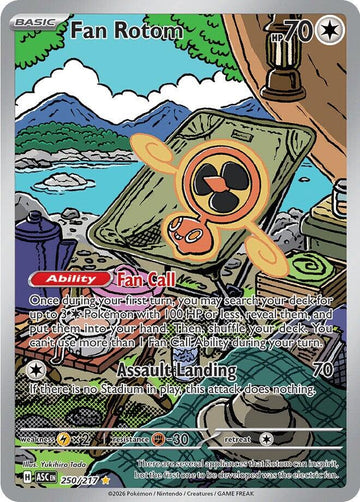 Fan Rotom (250/217) [Mega Evolution: Ascended Heroes]