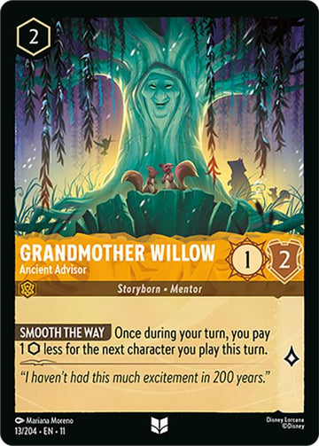Grandmother Willow - Ancient Advisor (13/204) [Winterspell]