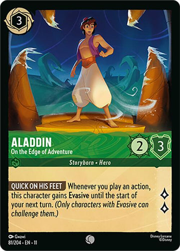 Aladdin - On the Edge of Adventure (81/204) [Winterspell]
