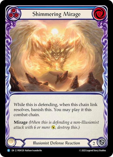 Shimmering Mirage (Blue) (Regular) [PEN129] (Compendium of Rathe)