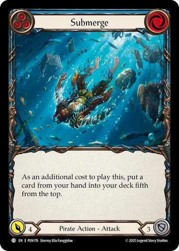 Submerge (Blue) (Regular) [PEN176] (Compendium of Rathe)